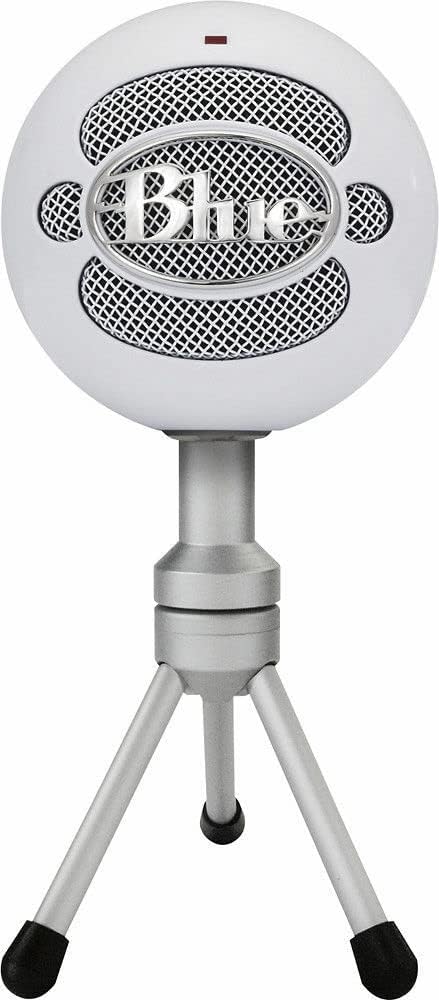 Logitech for Creators Blue Snowball iCE - Micrófono USB, color blan...