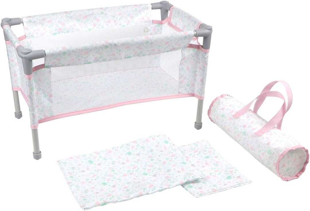 JC Toys - Berenguer Boutique | Cuna plegable de viaje - Parque infa...
