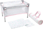 JC Toys - Berenguer Boutique | Cuna plegable de viaje - Parque infa...