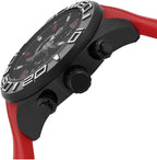 Invicta Reloj de cuarzo rojo con pantalla analógica 22810 Pro Diver para hombre
