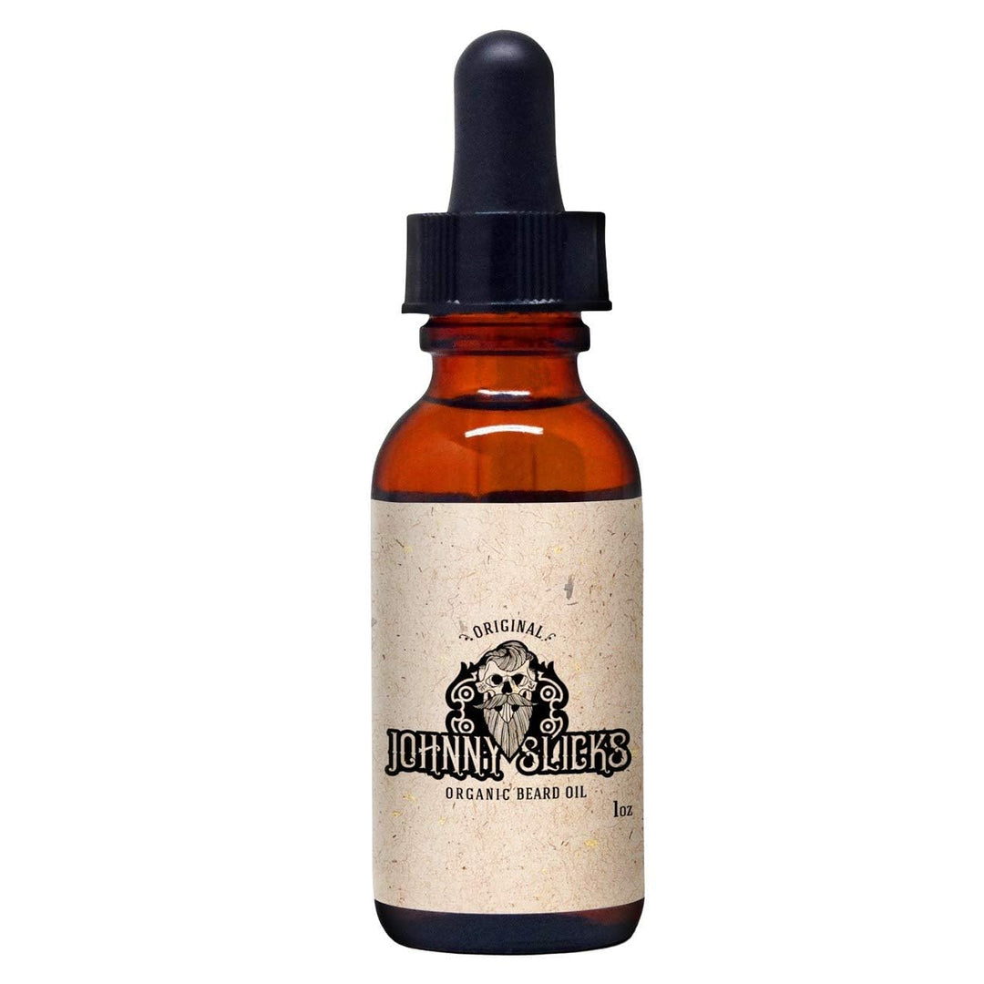 Johnny Slicks Aceite orgánico para barba | Hidrata, reduce la piel...