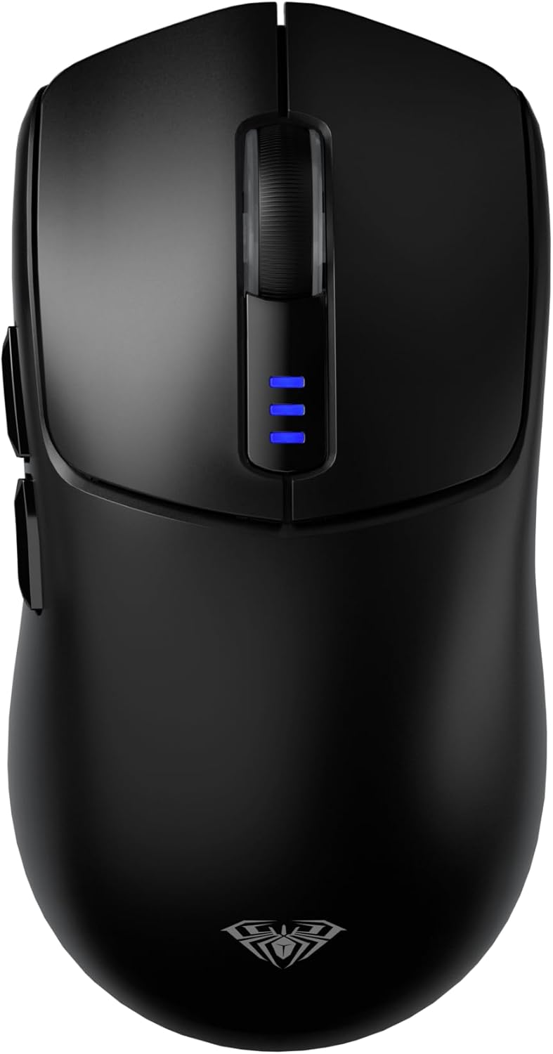 AULA SC580 Ratón Inalámbrico para Juegos, Ratón de Juego Tri-Modo 2...