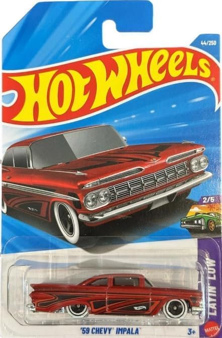 Hot Wheels 59 Chevy Impala Layin Low 2/5 44/250 164 Escala