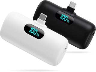 [Paquete de 2] Mini cargador portátil de 5000 mAh, batería portátil...