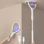 GeckoMan Zapper de Moscas Eléctrico, Raqueta Zapper de Insectos Eléctrica