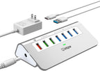 intpw, YH4S, hub USB 3.2 de 7 puertos, alimentado