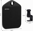 Plataforma ergonómica para mouse debajo del escritorio Alfombrilla ergonómica para mouse (negro)