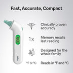 Braun Termómetro digital ThermoScan 4 para niños y adultos