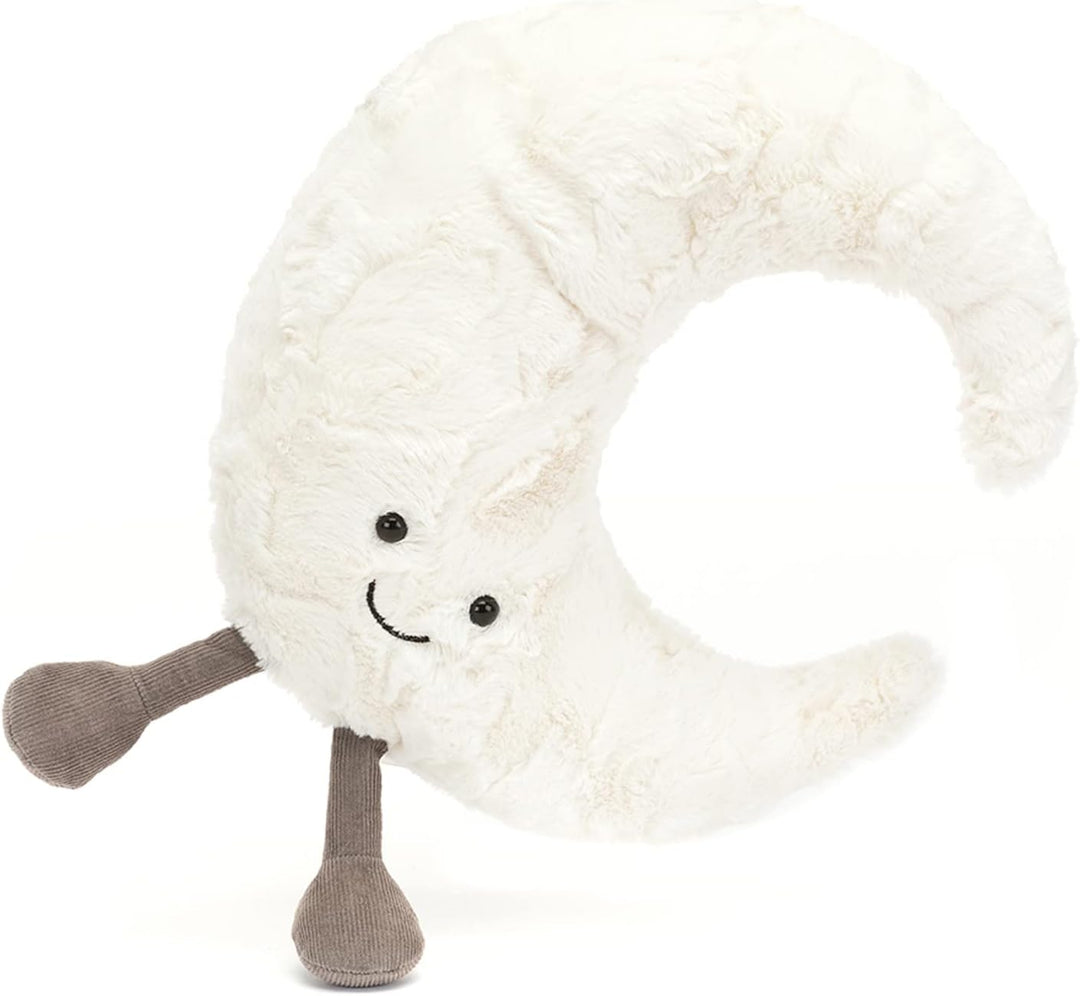 Jellycat Amuseables - Juguete de peluche de luna, mediano de 10.5 p...