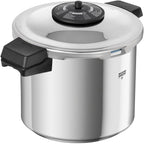 Kuhn Rikon Duromatic Classic NEO - Olla a presión con mango lateral de 7 L, hecha en Suiza, ultrarrápida y eficiente energéticamente, base súper térmica gruesa, segura y duradera