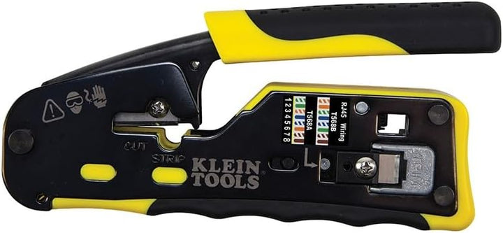 Klein Tools VDV226-110 Crimpadora de cables de datos modulares con...
