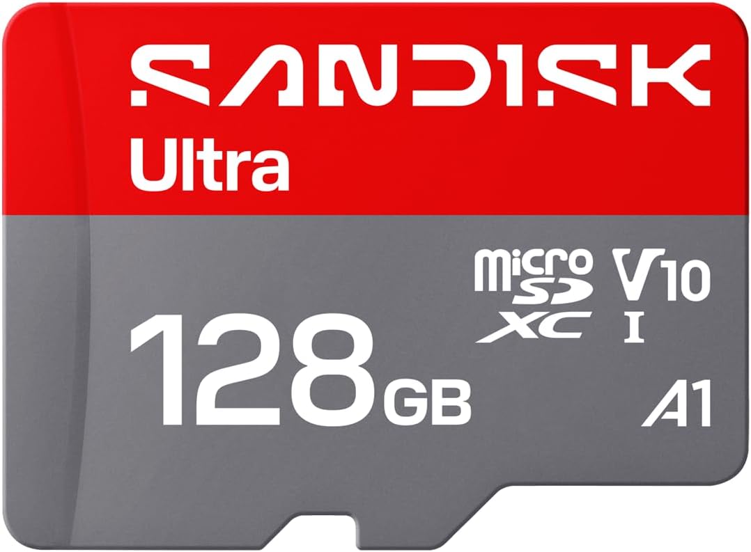 SANDISK Tarjeta Ultra MicroSD UHS-I de 128 GB