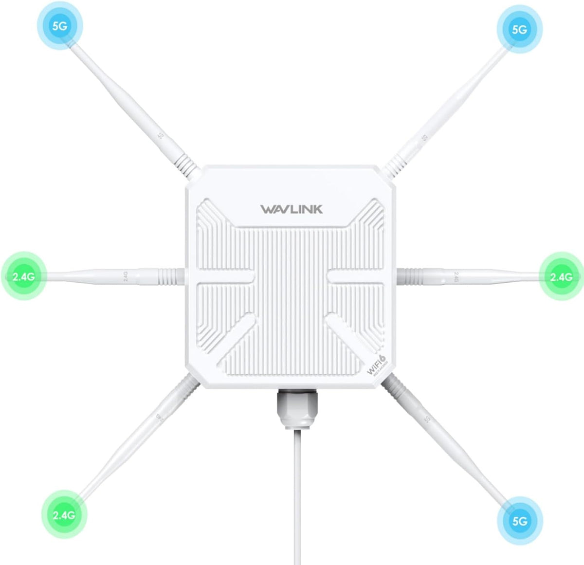 Extensor WiFi 6 para exteriores AX3000 2026 repetidor WiFi