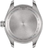 Tissot PR 100, cuarzo suizo, 1.339 en, esfera plateada, reloj unisex