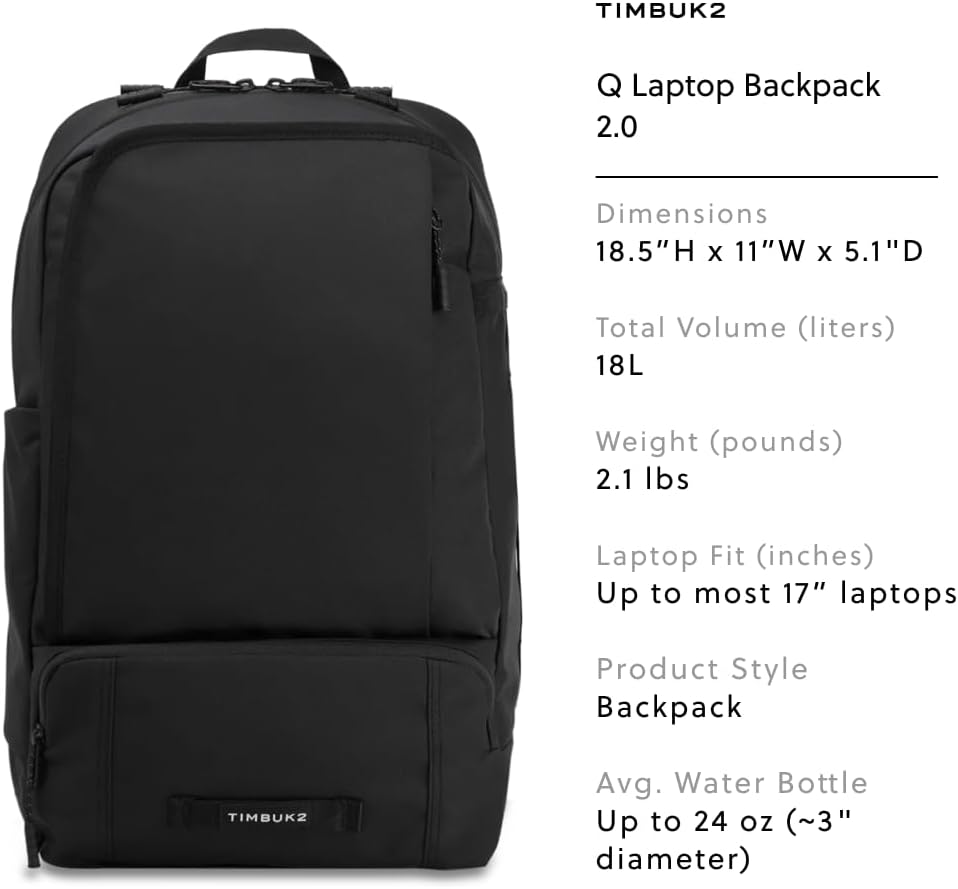 Timbuk2 Mochila para portátil Q 2.0