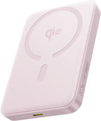 Baseus - Cargador portátil para MagSafe, banco de energía magnética...