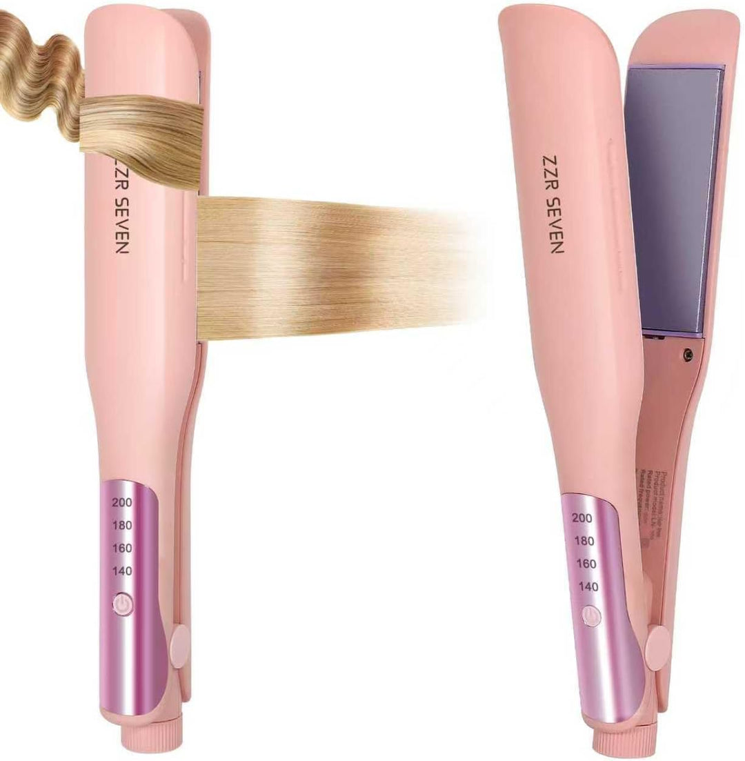 ZZR SEVEN Plancha para el cabello, plancha plana de 1.25 pulgadas y...