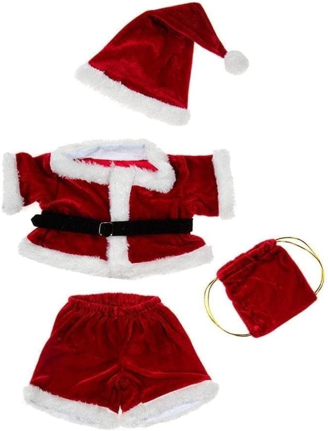 Plush Toys Wonderland Se adapta a disfraz de Papá Noel de