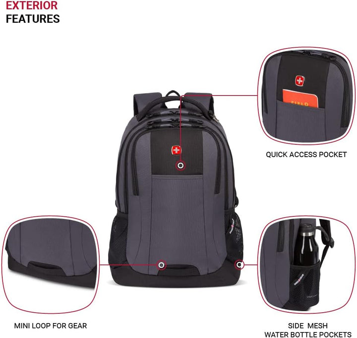 SwissGear, Gris oscuro\/Negro
