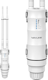WAVLINK AC1200 Extensor WiFi de largo alcance para exteriores\/punt...