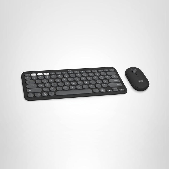Logitech Pebble 2 Combo para Mac, Teclado y Mouse Inalámbricos, Del...