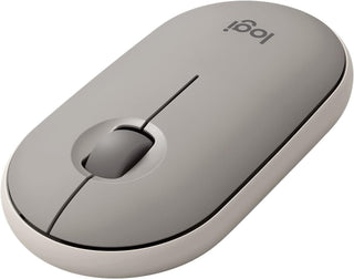 Logitech Pebble - Mouse inalámbrico con Bluetooth o receptor de 2,4...