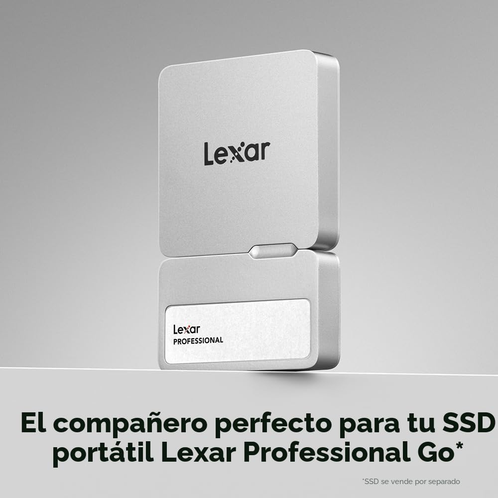 Lexar Go Hub portátil, cuatro puertos tipo C, USB 3.2 Gen 2, ultrac...