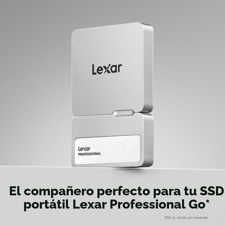 Lexar Go Hub portátil, cuatro puertos tipo C, USB 3.2 Gen 2, ultrac...