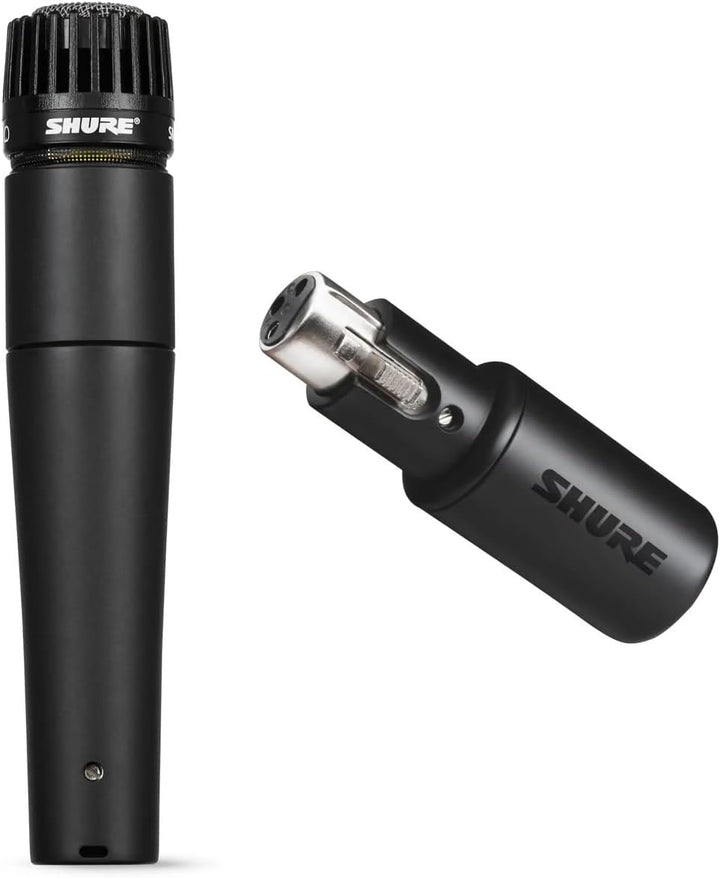 Shure MVX2U + Shure SM57