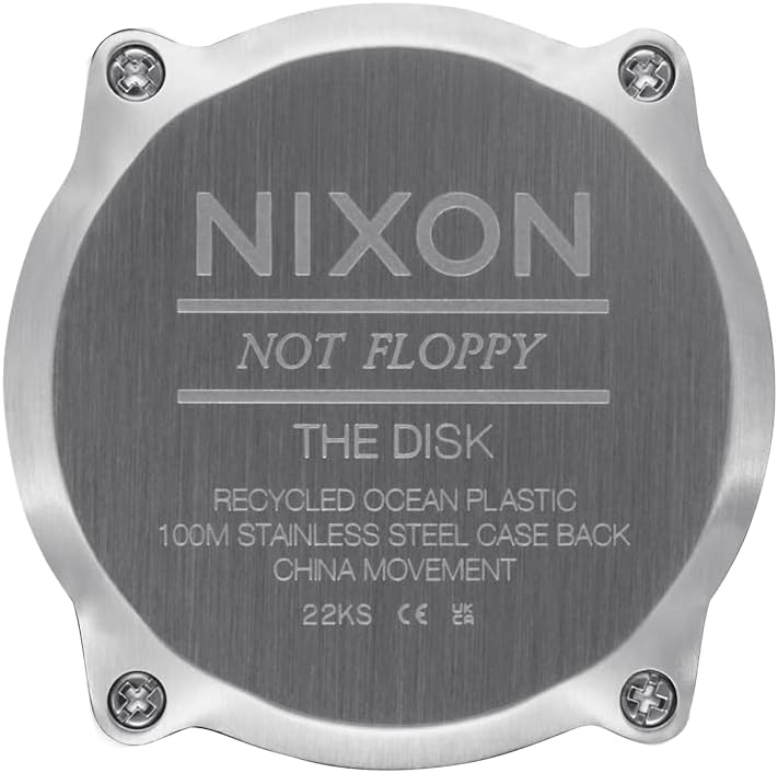 NIXON Disk A1370-328.1 ft Reloj digital resistente al agua para hombre