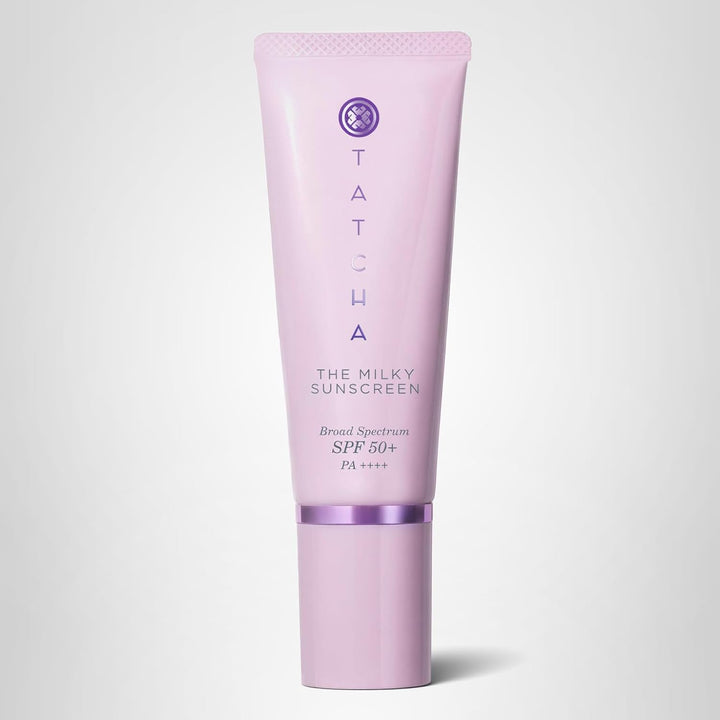TATCHA The Milky Sunscreen - Protector solar de amplio espectro SPF...