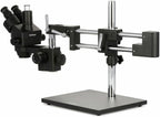 AmScope SM-4TZZ-B - Microscopio estéreo trinocular con zoom, color negro