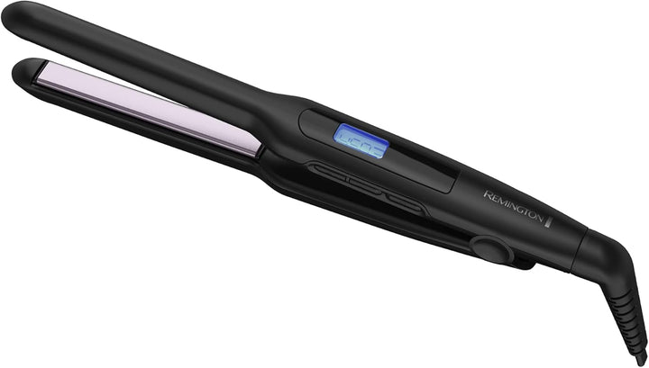 Remington Plancha plana antiestática, 1\/2 pulgada, titanio + reves...