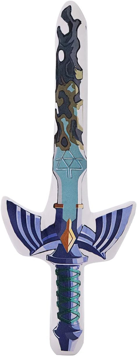MARUKQW Cosplay Master Sword Hylian Shield Almohada Decorativa Suav...