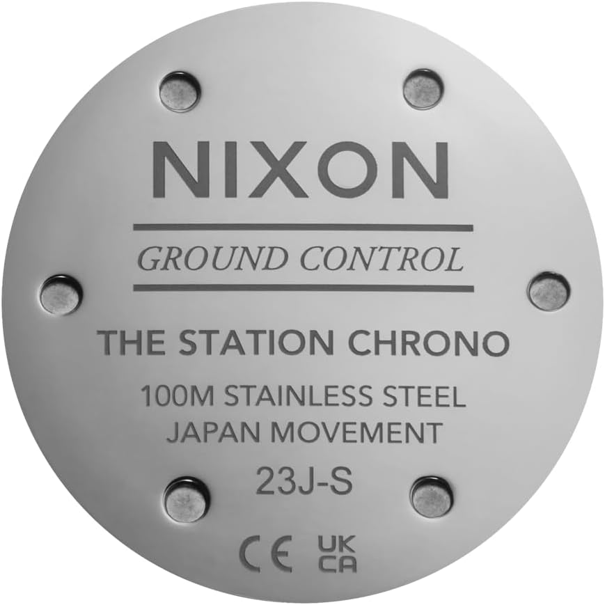 NIXON Mens Station Chrono Station Chrono - Reloj cronógrafo