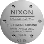 NIXON Mens Station Chrono Station Chrono - Reloj cronógrafo