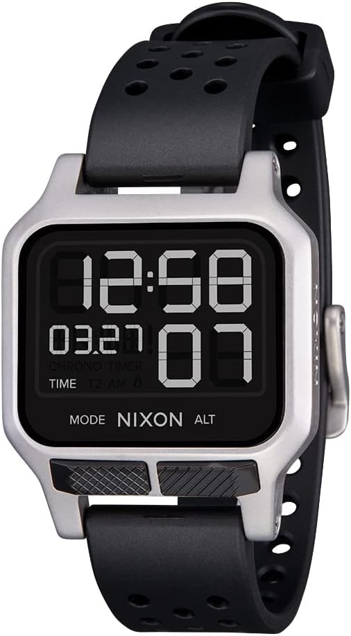 NIXON Heat A1320-100M Reloj Digital de Entrenamiento y Running Resistente al Agua
