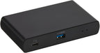 Amazon Basics Estación de acoplamiento Thunderbolt 4, soporte de pantalla dual 4K a 60Hz, entrega de energía de 85 W, 3 veces TBT4 descendente, 1 USB A 3.1, compatible con Mac/Windows, negro