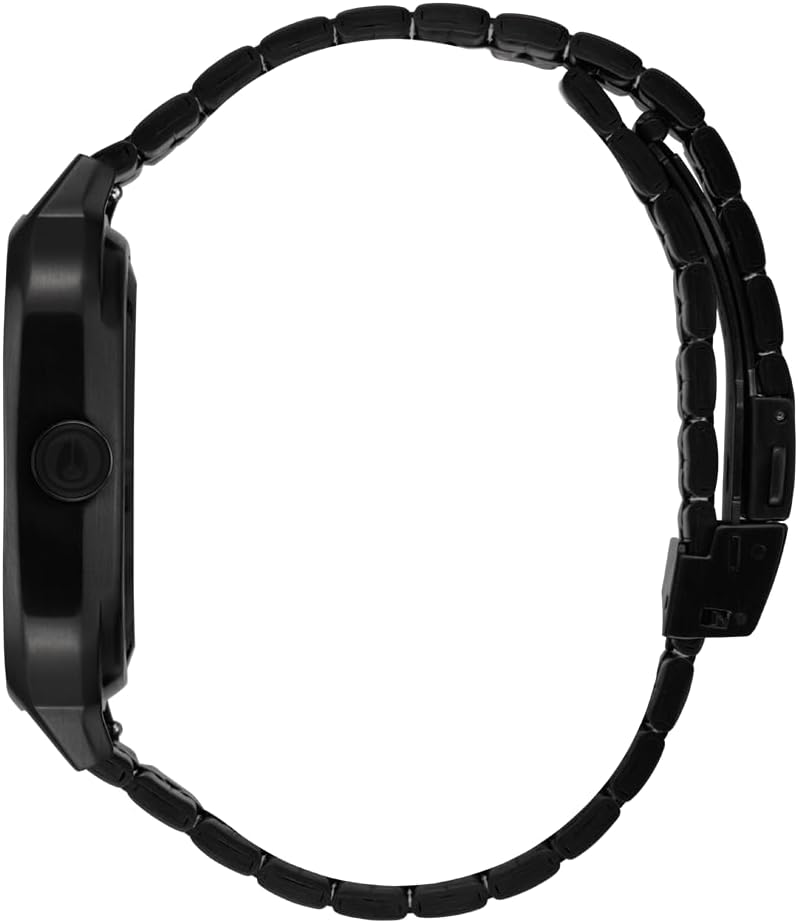 NIXON Fremont 40 A1444-328.1 ft - Reloj analógico de campo para hombre resistente al agua (esfera de reloj de 1.575 pulgadas, 0.787-0.707 pulgadas, correa de acero inoxidable cónica de 3 eslabones)