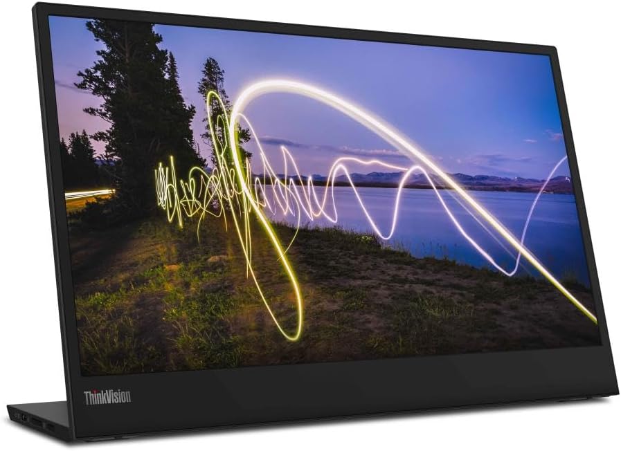 Lenovo ThinkVision M15 Monitor LCD WLED Full HD de 15,6" - 16:9 - N...