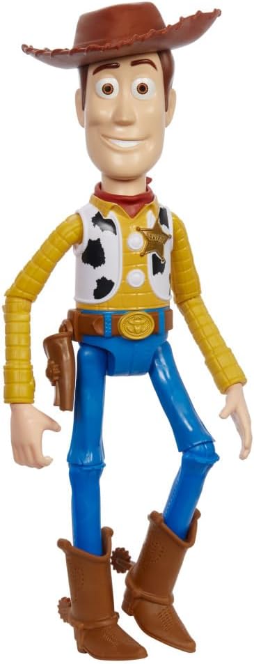 Mattel Disney and Pixar Toy Story - Figura de acción grande, Posabl...