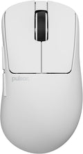 Pulsar Gaming Gears Xlite Crazylight Ratón Inalámbrico para Juegos, Ultra Ligero 1.45 oz (41g), Interruptor Óptico, 32000 DPI, 750 IPS, Sensor XS-1, Compatible con 8k (Uyuni Blanco)