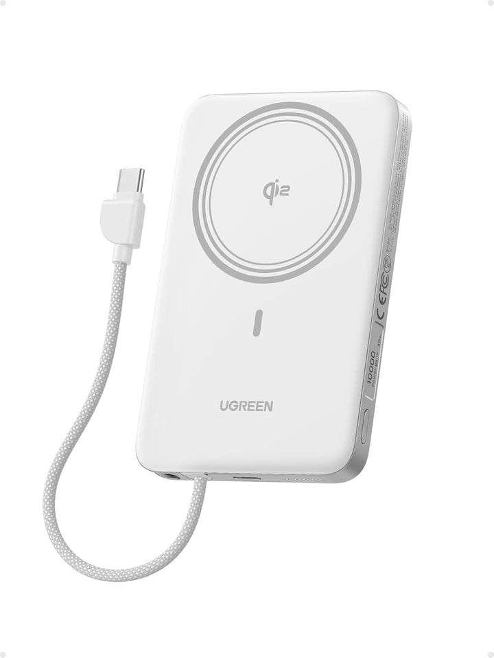 UGREEN Magflow Air Qi2 - Banco de energía magnético de 10000 mAh, c...