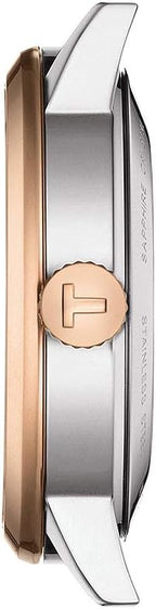 Reloj Tissot Classic Dream automático suizo, 1.654 in, esfera plateada, reloj para hombre