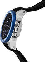 Invicta I-Force Reloj de cuarzo analógico para hombre, negro, con movimiento japonés
