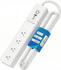 Lámpara Matter Smart Power Strip, funciona con Apple, Alexa y Google