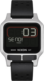 NIXON Heat A1320-100M Reloj Digital de Entrenamiento y Running Resistente al Agua