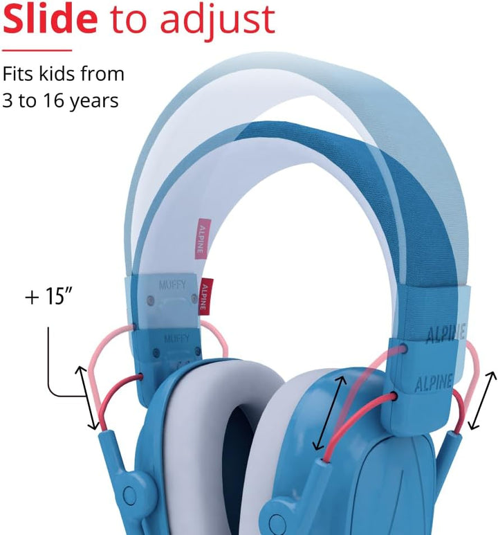 Alpine Muffy Kids - Auriculares con cancelación de ruido para niños...
