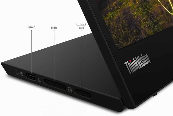 Lenovo ThinkVision M15 Monitor LCD WLED Full HD de 15,6" - 16:9 - N...