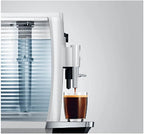 Jura Máquina de café automática blanca E4 Piano